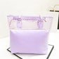 Sac de plage pvc transparent