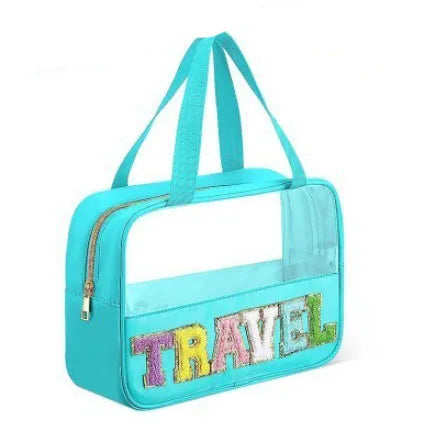 Trousse Rose Transparente