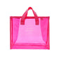 Sac de plage en pvc transparent