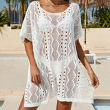 Mini Robe Blanche Transparente