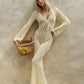 Robe Longue Transparente En Bas