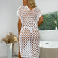 Robe maille transparente