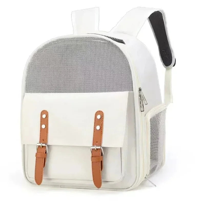 Sac a dos chat transparent