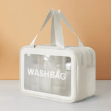 Trousse Double Compartiment Transparente