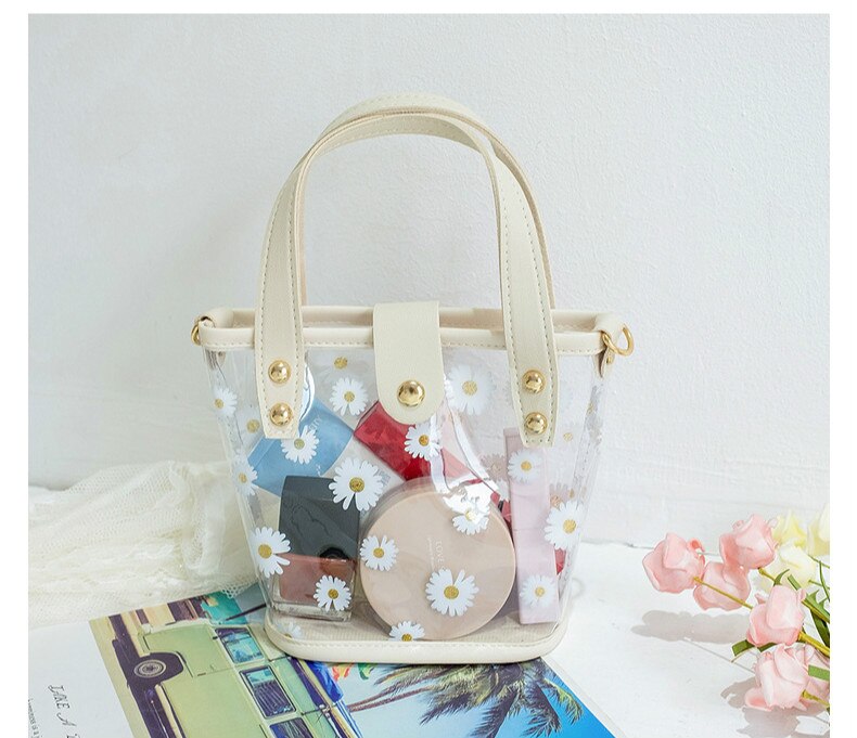 Sac Bandoulière Transparent Lance Dorée | Mode Transaparente - Mode Sac Bandoulière Transparent Lance Dorée | Mode Transaparente - Mode