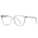 Lunette de soleil homme avec monture transparente