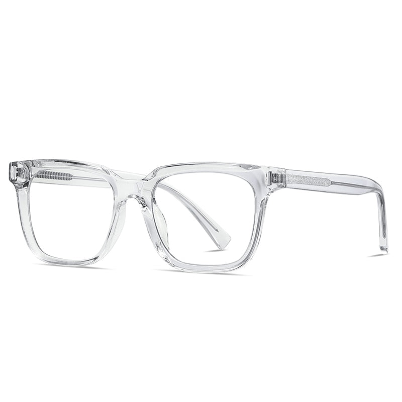 Lunette de soleil homme monture transparente
