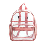 Sac a Dos PVC Rose Transparent