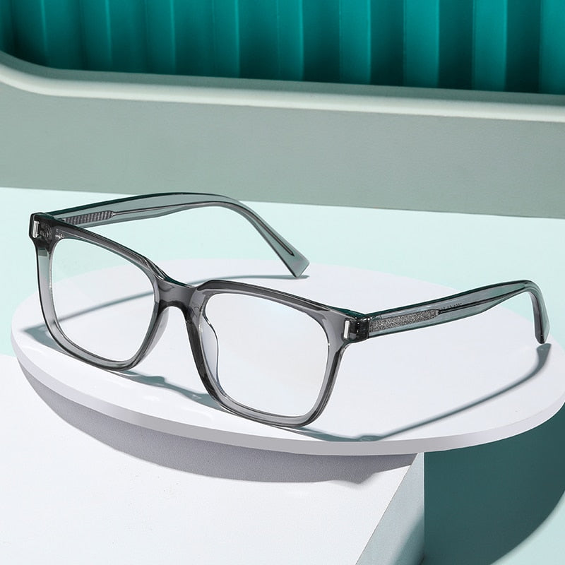 Lunettes de lecture loupe mixte de forme rectangulaire RG294 Noir et Rouge avec branches flexibles Lunettes de lecture loupe mixte de forme rectangulaire RG294 Noir et Rouge avec branches flexibles