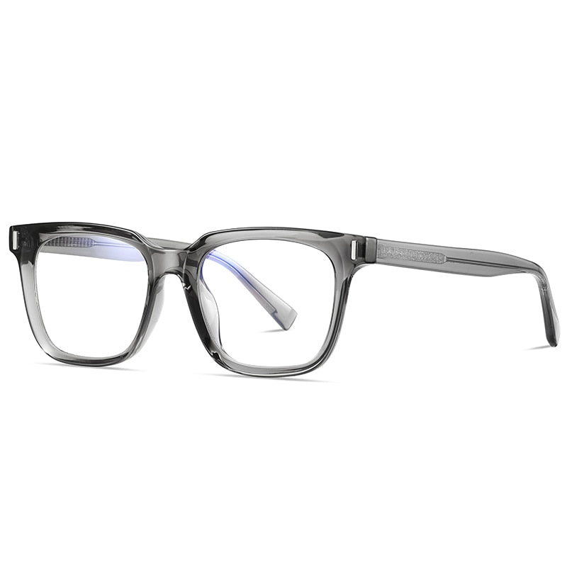 Lunette de Soleil Pour Homme avec Monture Transparente Mode