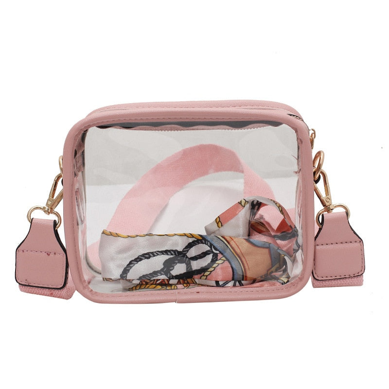 Sac bandoulière best sale transparent femme