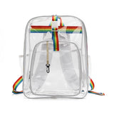 Grand Sac a Dos PVC Transparent