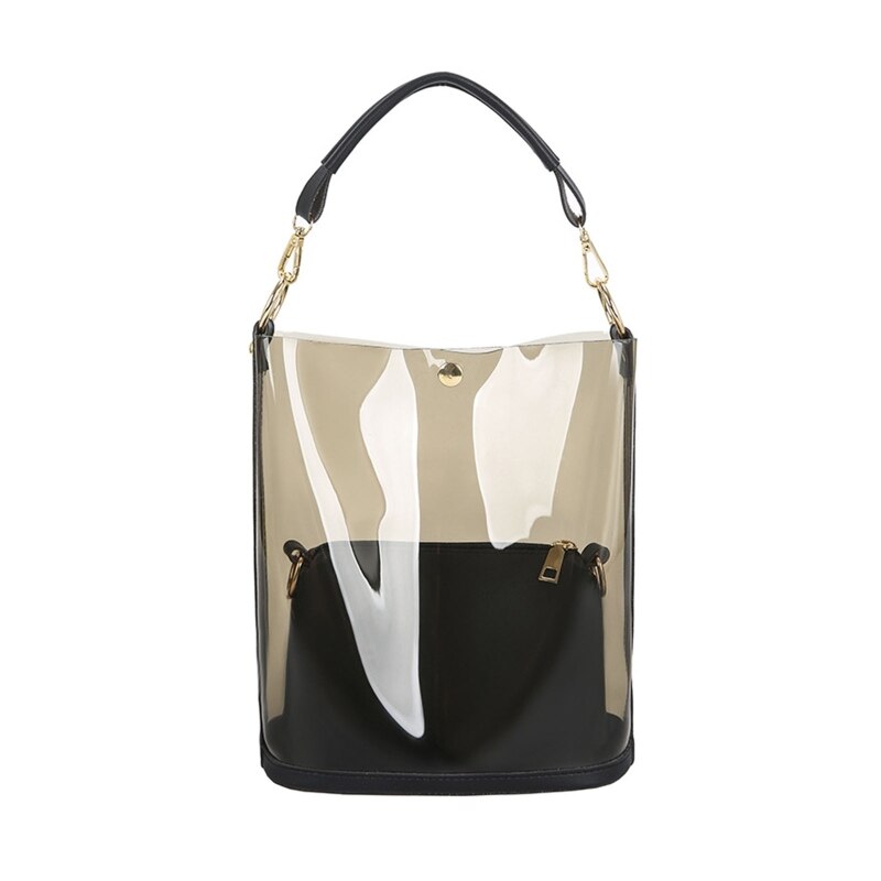 Sac à bandoulière - DIOCHE - Transparent - PVC Imperméable - Grande Sac à bandoulière - DIOCHE - Transparent - PVC Imperméable - Grande